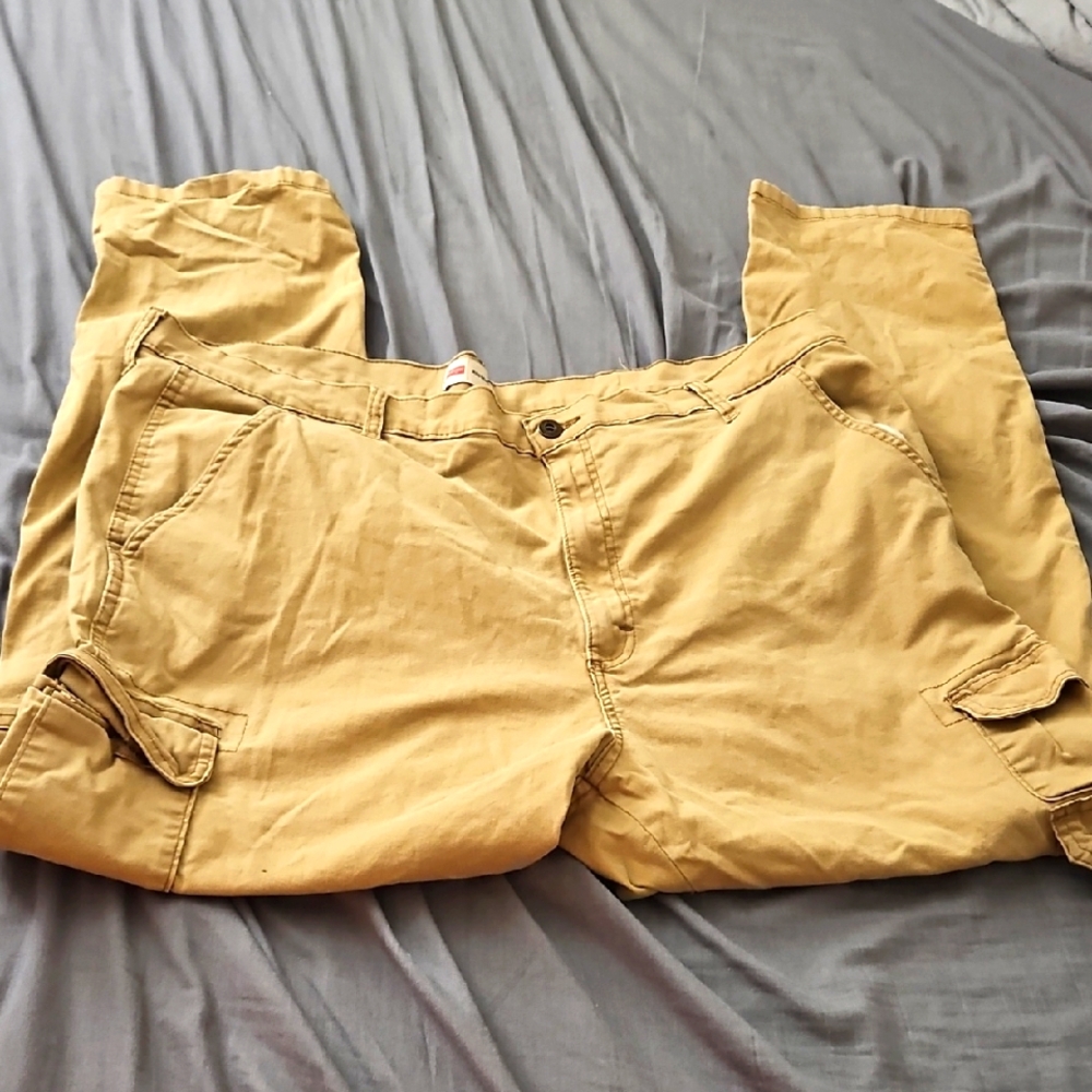 WranglersCasual Yellow Cargo Pants
